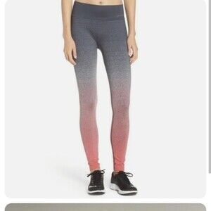 Brooks Streaker Ombre Running Leggings Size Small High-Rise Gradient Multicolor